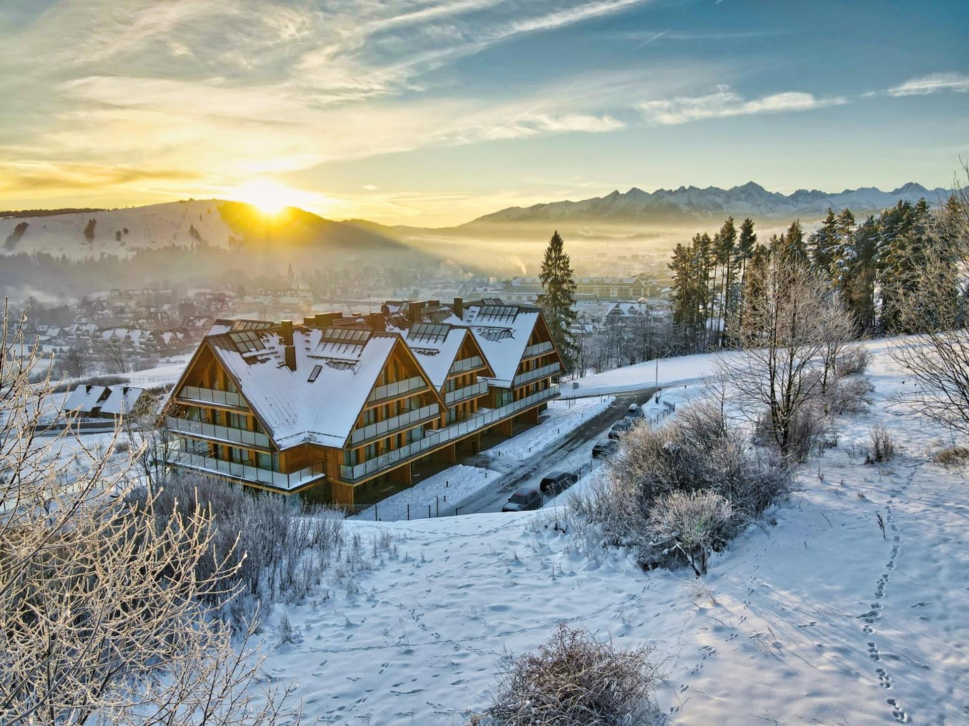 Rezydencja Sloneczna - Spa & Apartamenty Z Widokiem - Бялка-Татшаньска Экстерьер фото